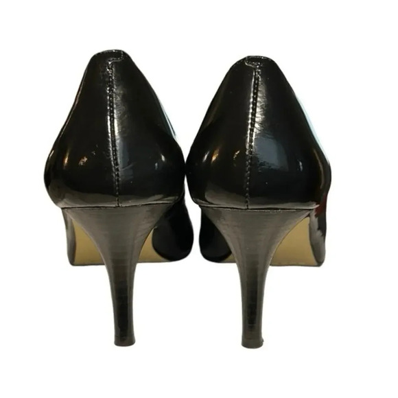 Cole Haan Women’s Valeria II Pointed Toe Patent Leather Pumps Black Size 9.5 B - Picture 8 of 9